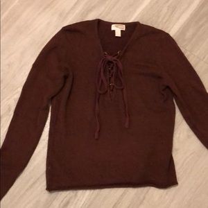 Forever 21 tied long sleeve